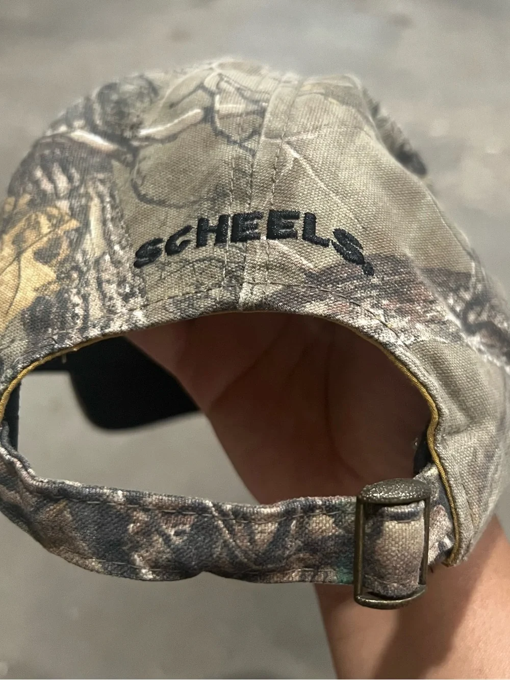 Men's Camo Baseball Cap - Multicolor